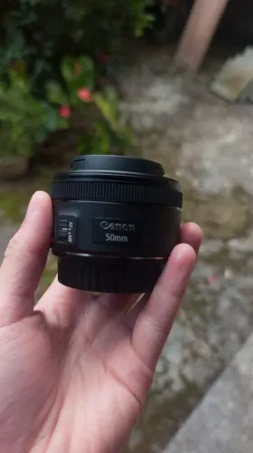 Kit lentes Canon 50mm f/1.8 STM e 24mm