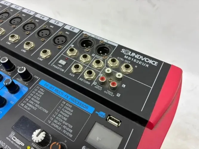 Mesa de som soundvoice MS162EUX