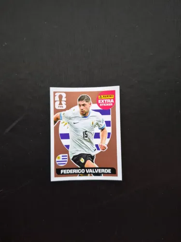 Federico Valverde Bronze figurinha legend