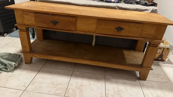 Rack para tv madeira maciça