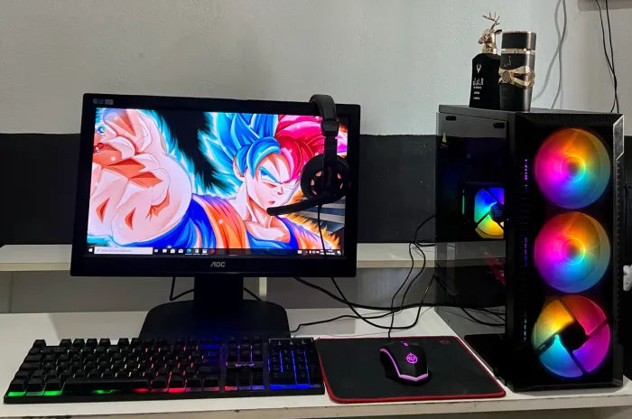 Pc Gamer Completo RX 580 8Gb/16Gb RAM DDR4 |Xeon E5 V4 | MONSTRO nos jogos!