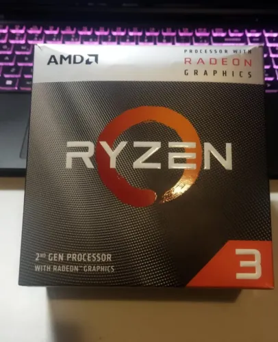 Processador AMD Ryzen 3 3200G + Vega 8 | Com Caixa e Cooler Original | 5 Anos de Uso