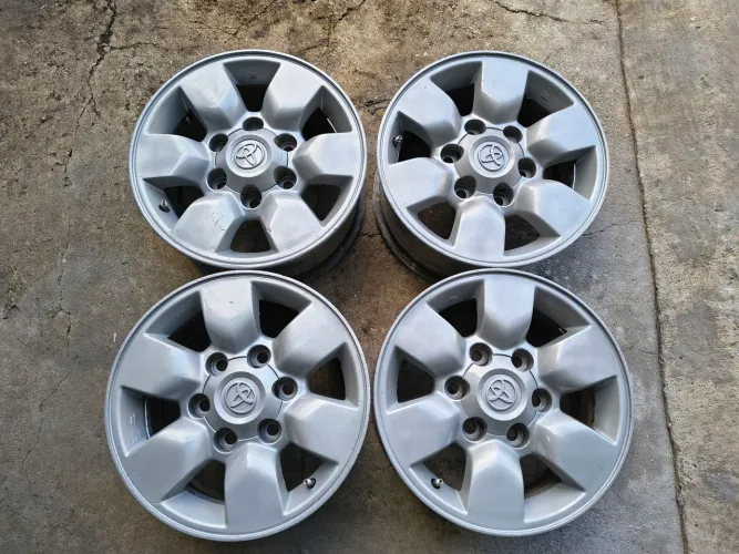 Jogo de rodas aro 15 6x139 Original Toyota Hilux e SW4
