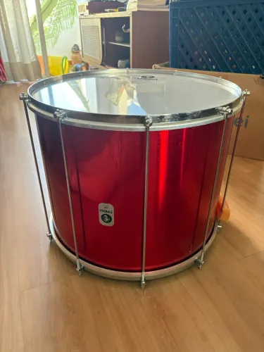 Surdo Timbra 20x40cm + Bag e Talabarte - Semi novo