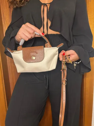 Bolsa Longchamp - Alça Ajustável e Removível | Direto da Europa