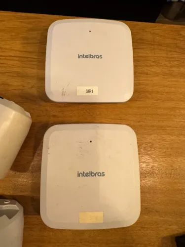 2 sirenes intelbras para central AMT8000 sem fio