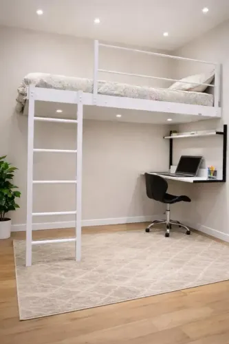 Cama Suspensa Solteiro c/ colchão