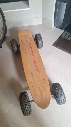 Skate elétrico 800 w - BATERIA NÃO FUNCIONA