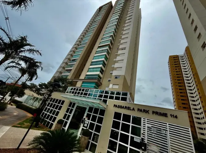 NUNCA HABITADO - Apto de 142m2 - Andar Alto no Passarela Park Prime