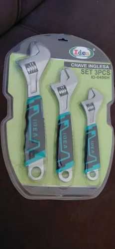 Kit Chaves Inglesas 3pcs