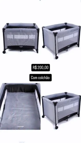 Berço chiqueirinho 