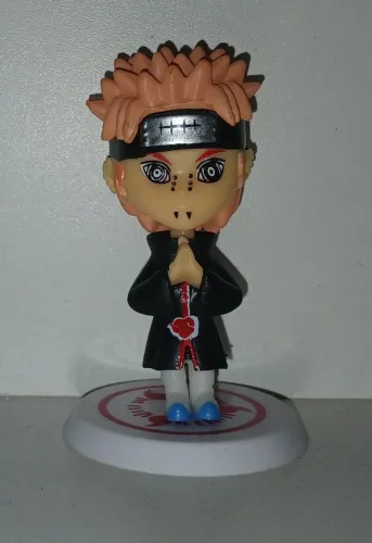 BONECO MINIATURA PAIN AKATSUKI NARUTO SHIPPUDEN