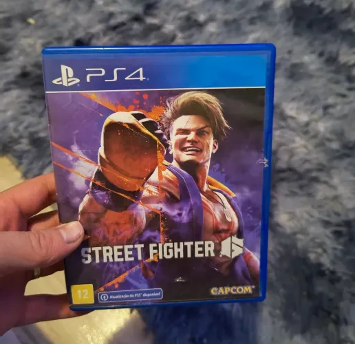 Jogo Street Fighter 6 para PlayStation 4 (mídia física).