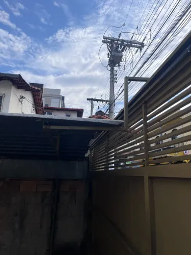 Estrutura de garagem