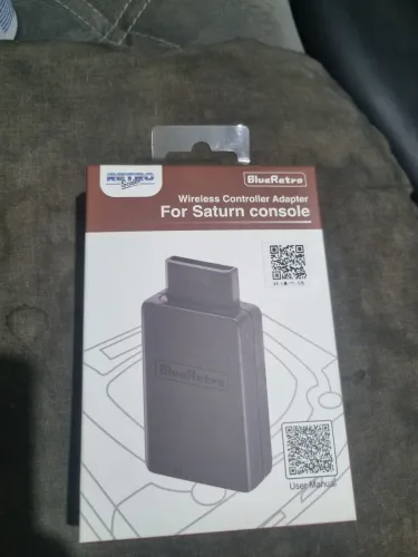 Adaptador Blueretro Sem Fio Saturno Sega Saturn Retroscaler