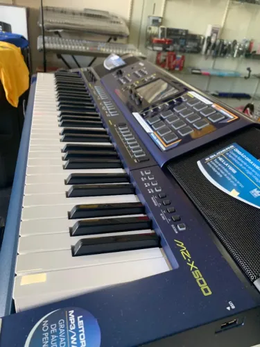Teclado Casio Arranjador MZ-X500K2-BR