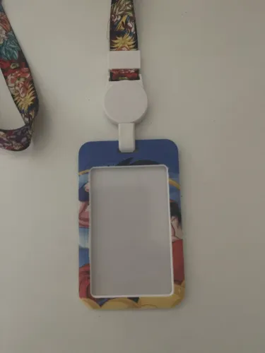 Porta cartão crachá dragon ball