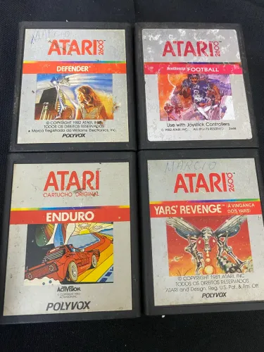 Atari Polyvox Cartuchos