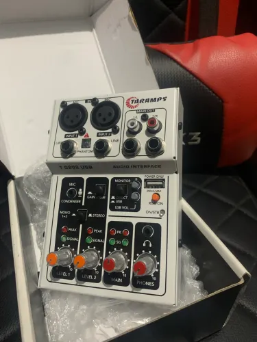 Interface para controlador ou home studio Taramps