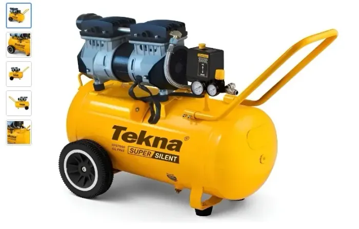 Compressor de Ar Isento de Óleo CPS7050-1 50L 1,8HP 110V TEKNA-CPS7050
