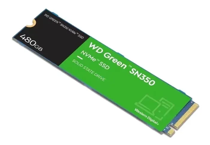 SSD WD Green SN350 480GB NVMe M.2 2280 original Ultimas unidades