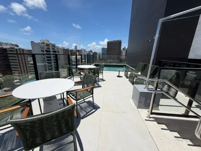 PITUBA, NOVÍSSIMO, ÓTIMO APARTAMENTO, 1/4, VISTA MAR, NASCENTE, LAZER, GARAGEM