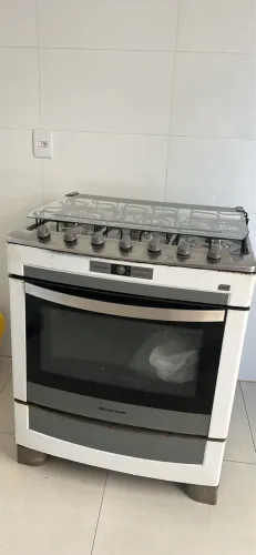 Fogão 6 bocas Brastemp