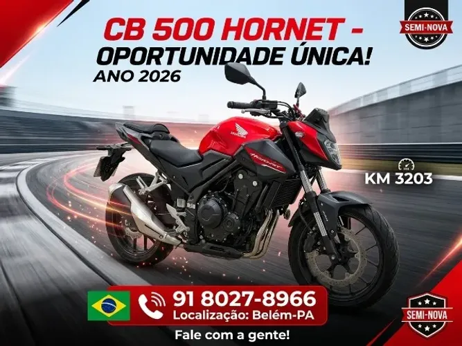 VENDO CB500 HORNET 2026