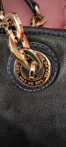 Bolsa grande em couro Luz da Lua original 