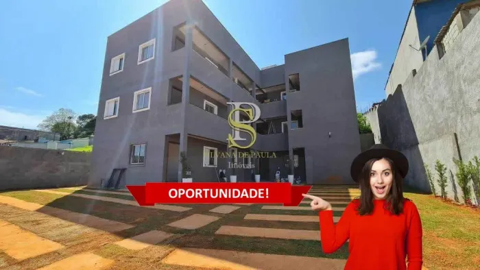 Apartamento com 1 dormitório para alugar, 37 m² por R$ 1.590,00 - Terra Preta - Mairiporã/