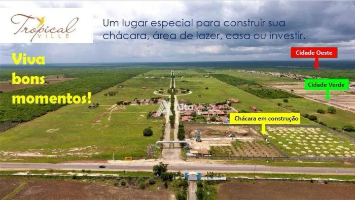 UM LUGAR PERFEITO PARA SUA CHÁCARA, MORADIA E SEUS INVESTIMENTOS