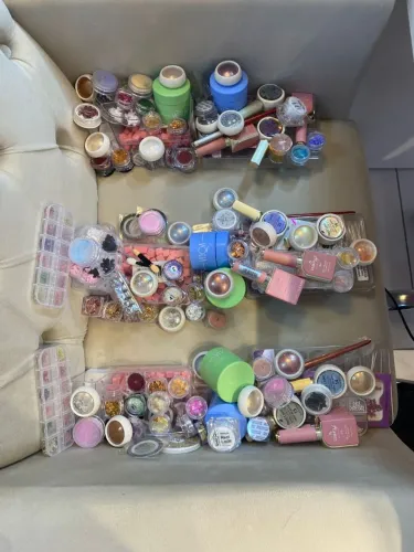 Kit decoração para unhas em gel