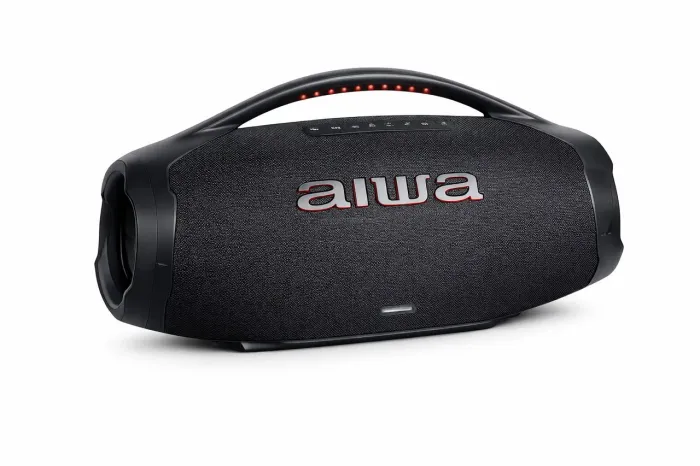 Caixa de som bombox aiwa