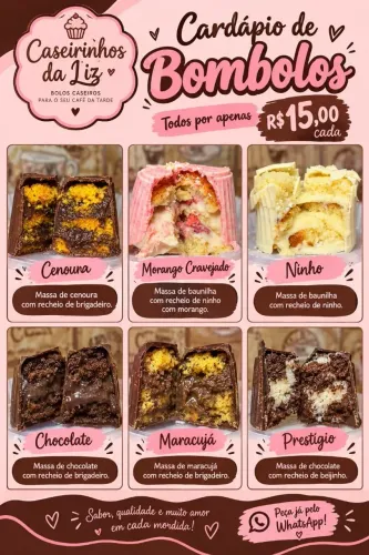 Bombolos recheados
