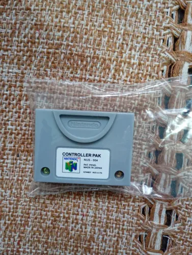 CARTÃO DE MEMÓRIA NINTENDO 64 PARA CONTROLE, EXPANSÃO DE MEMÓRIA 128 MB (PARALELO)