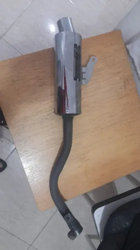 Vendo escapamento Fortuna usado apenas uma vez Bros 160 2018 