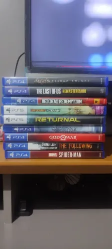 Jogos de ps5 e ps4