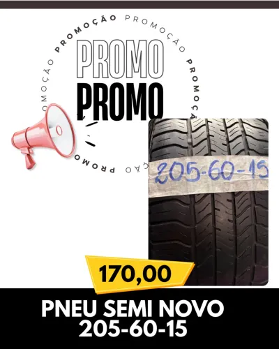 Pneu semi novo
