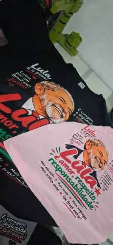 Camisa Lula - Eleições