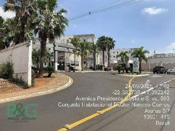 Apartamento com 2 dormitórios à venda, 39 m² por R$ 82.550,28 - Conjunto Habitacional Narc
