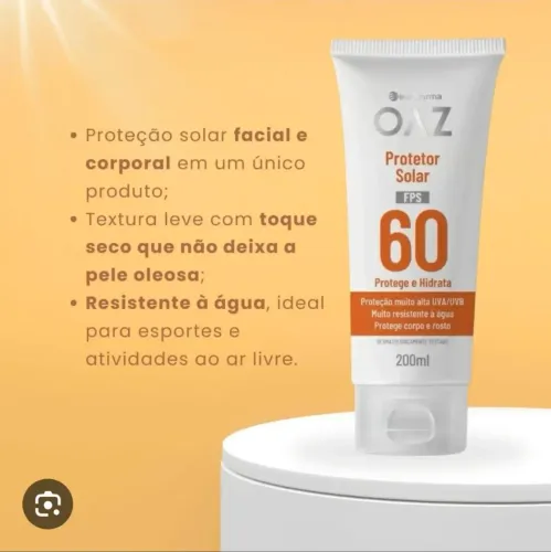 Protetor Solar Fps60