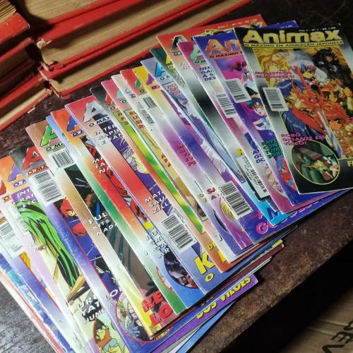 Lote Coleção Revista Animax 24 Ediçõe com Pôster