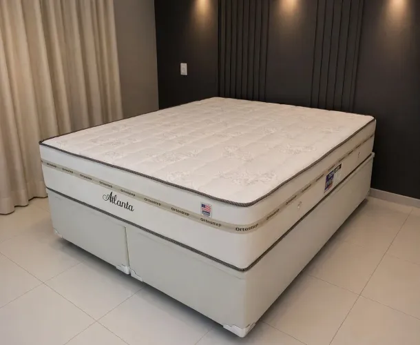 Cama Queen ortopédica 