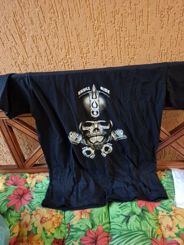 3 camisetas ride skull novas tamanho P