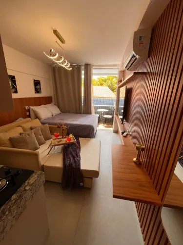 Flat com piscina privativa em Porto de Galinhas