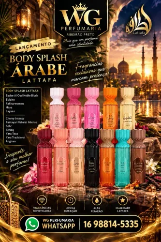 Body Splash Árabe Lataffa ORIGINAL