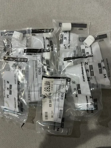 Puxador Zen modelo rádio mini branco