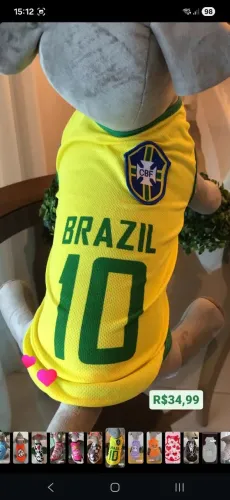 Roupa pet do brasil