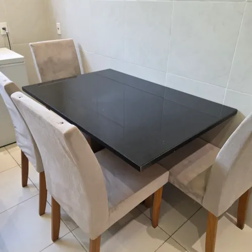 Mesa Los Angeles c/ 4 Cadeiras 120×80 Prm