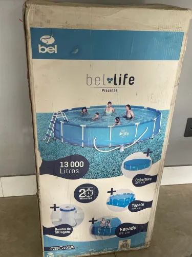 Piscina Bel Life 13.000L - Zerada na Caixa